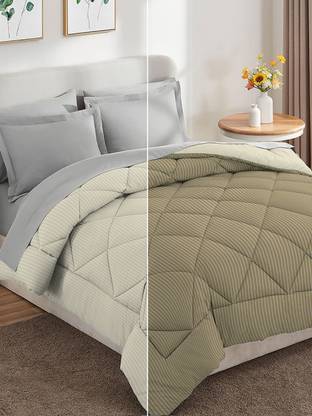 VAS COLLECTIONS Solid Double AC Blanket for  AC Room