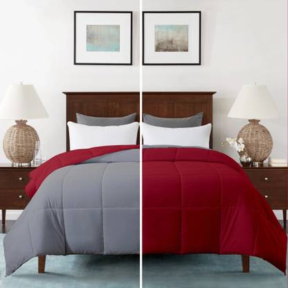 Razzai Solid Queen Comforter for  AC Room