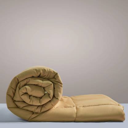 SleepyCat Solid Double Comforter for  AC Room
