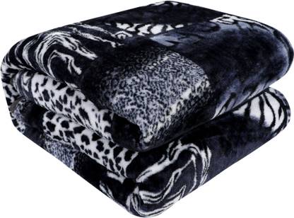 KIXTA Printed Double Mink Blanket for  Heavy Winter