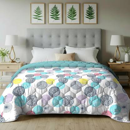 Urban Space Printed Single AC Blanket for  AC Room