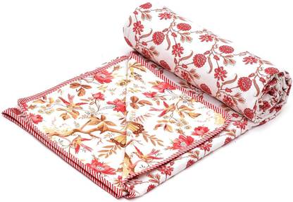 TAYCORELIVING Printed Single Dohar for  AC Room