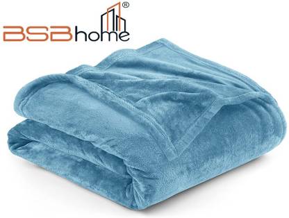 BSB HOME Solid Single AC Blanket for  Heavy Winter