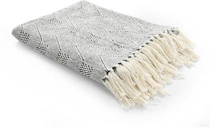 SASHAA WORLD Self Design Double Throw for  AC Room