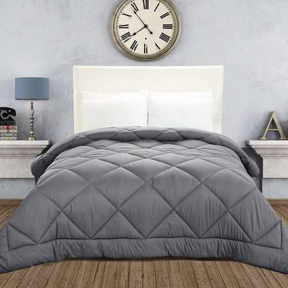 Riyans group Checkered Double Comforter for  Heavy Winter