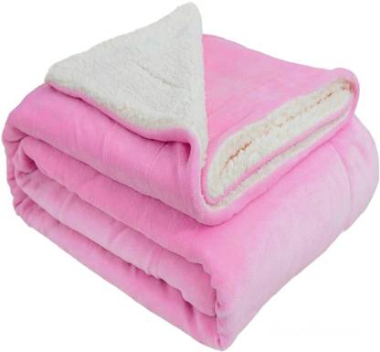 CTMKIDS Solid Single AC Blanket for  AC Room