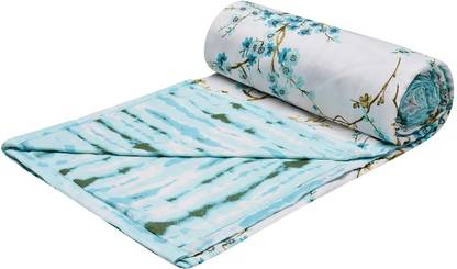 Trance Home Linen Printed Double Dohar for  AC Room