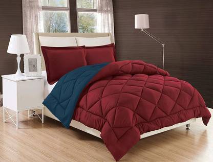 Dream Homme Solid Double Comforter for  Heavy Winter