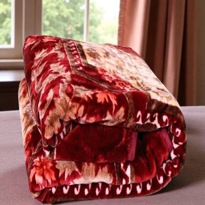 Changers Solid Double Mink Blanket for  Mild Winter