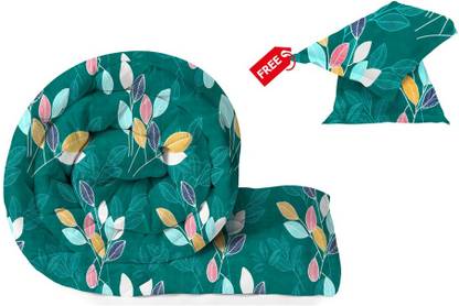 BSB HOME Floral Single Comforter for  Heavy Winter