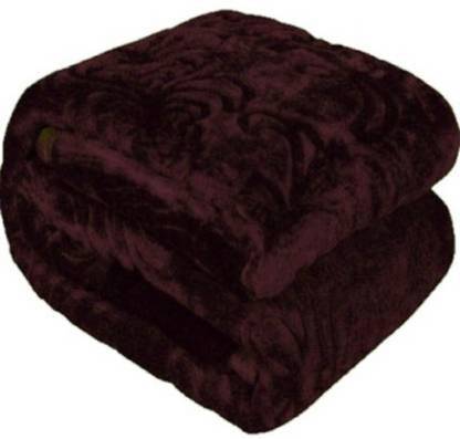 Swikon star Self Design Double Woollen Blanket for  Heavy Winter