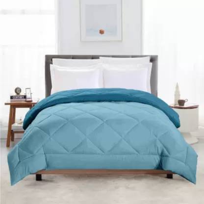 CRAZY WORLD Solid Double Comforter for  Heavy Winter