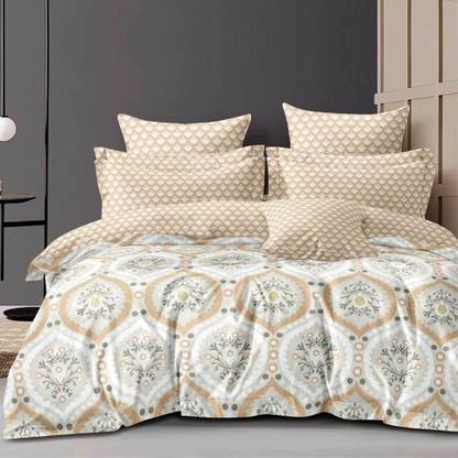 A Homes Grace Printed King AC Blanket for  AC Room