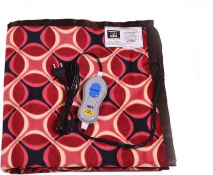 Warmth WEB Printed Single Electric Blanket for  Heavy Winter