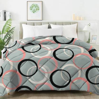 Floating Dreams Printed King, Double AC Blanket for  AC Room