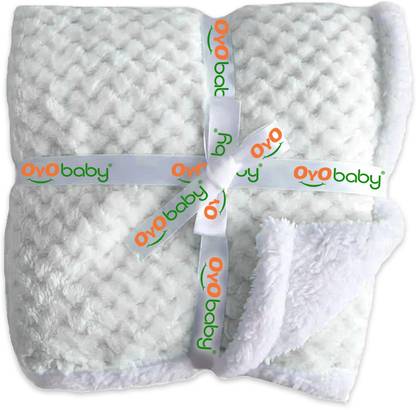 Oyo Baby Printed Single Fleece Blanket for  AC Room