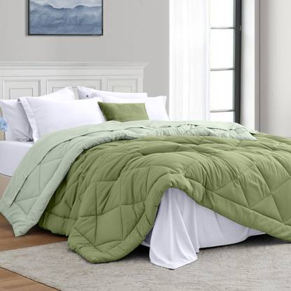 CARLTON LONDON Solid Double Comforter for  AC Room