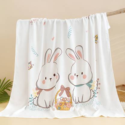 SYGA Printed Single Crib Baby Blanket for  AC Room