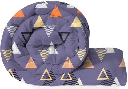 VAS COLLECTIONS Printed Single Comforter for  Heavy Winter
