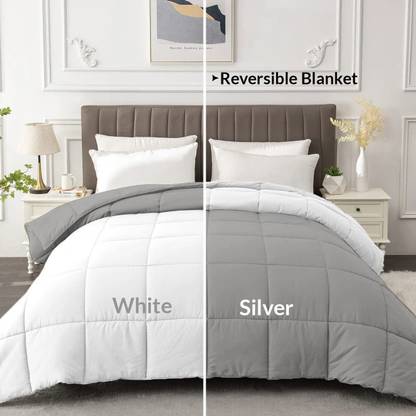 Razzai Solid Single Comforter for  Heavy Winter