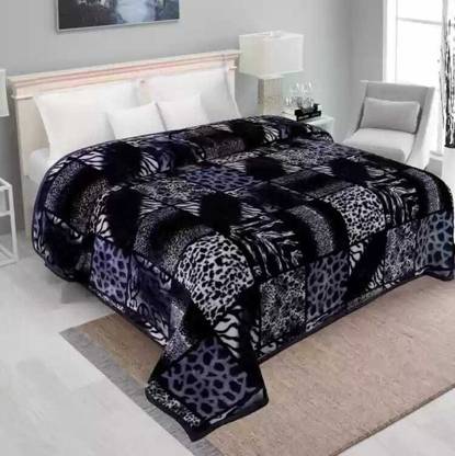 SANJU CORPORTION Animal Double Mink Blanket for  Heavy Winter