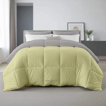 MeckHome Culture Solid Single Comforter for  Heavy Winter