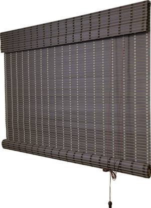 RK DECOR Roller Blind Cord Drawn On Window