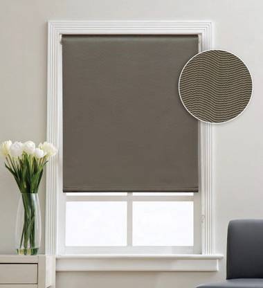 Deco Window Roller Blind Cord Drawn In Window