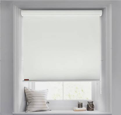 Parker Window Blinds Roller Blind Cord Drawn On Window