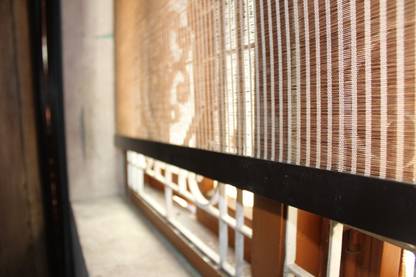 saya Roller Blind Hand Drawn In Window