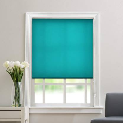 Deco Window Roller Blind Cord Drawn In Window