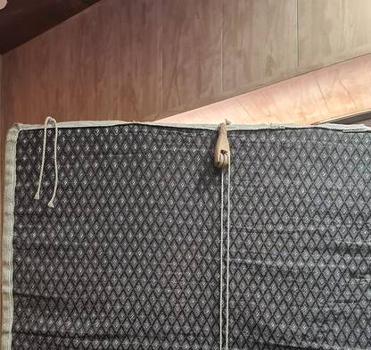 SVK 213.36 cm (7 ft) PVC Blackout Window Curtain Single Curtain