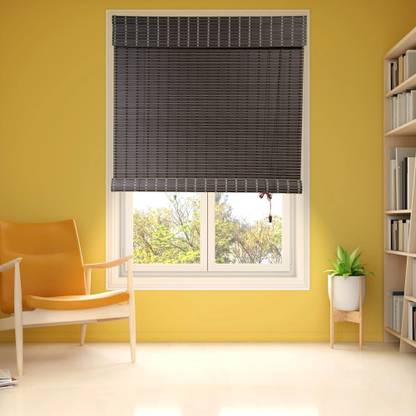 RK DECOR Roller Blind Hand Drawn In Window