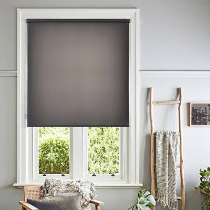 Deco Window Roller Blind Cord Drawn In Window