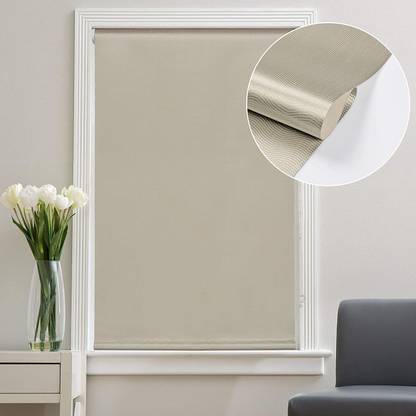 Deco Window Roller Blind Cord Drawn In Window