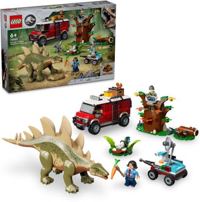 LEGO Jurassic World Dinosaur Missions: Stegosaurus Discovery 76965 ( 420 Pieces)