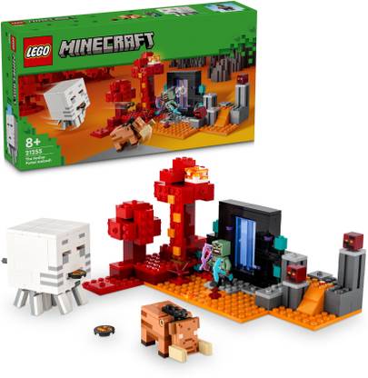 LEGO Minecraft The Nether Portal Ambush 21255 ( 352 Pieces)