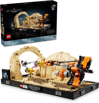 LEGO Star Wars Mos Espa Podrace Diorama Set 75380 ( 718 Blocks)