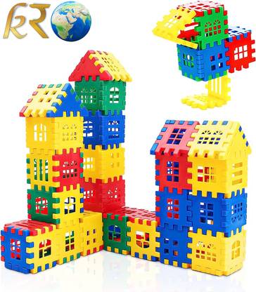 KRVLD Interlocking Building Blocks for Toddlers and Kids – 150pcs