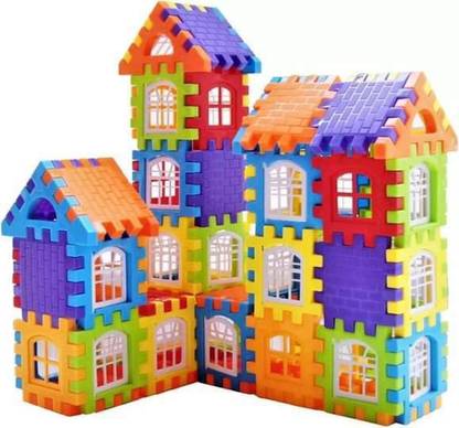GRDTOYS GRD Home Building Blocks (Bucket Pack of 92) ,Creative /Learning Toy