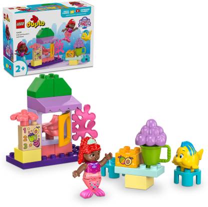 LEGO DUPLO Disney Ariel and Flounders Caf Stand 10420 ( 22 Blocks)