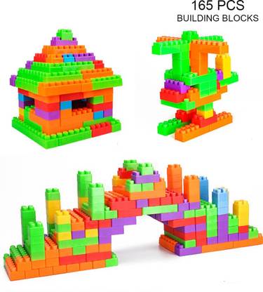 AMUSING Best quality Bulding Blocks for kids to make Chair, Cycle, House, and more