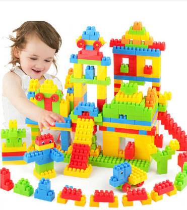 GAMLOID Latest 50+Pcs Building Blocks Puzzle Educational Learning Brain Game Gift Toy