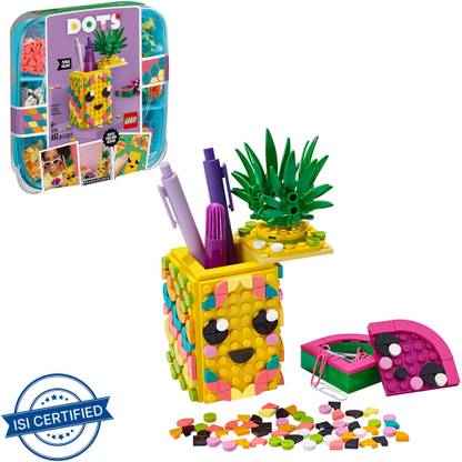 LEGO Pineapple Pencil Holder