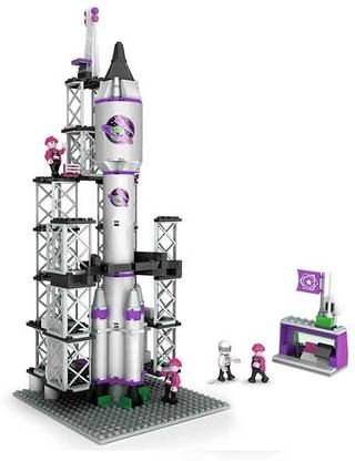 Icw COGO Building block bricks rocket launcher – City Series 4130