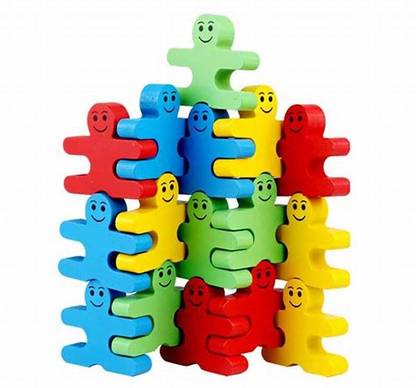 Leaffybezz {23 Piece Balancing Block}Building Blocks-Blocks For Kids-Learning/Education Toy