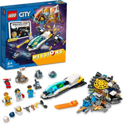 LEGO Mars Spacecraft Exploration Missions (298 Blocks)