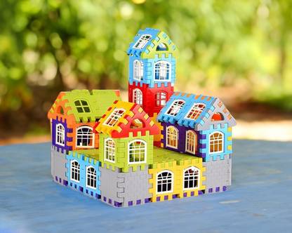 vworld 70 pcs blocks house games for kids toys House Building Blocks Toy