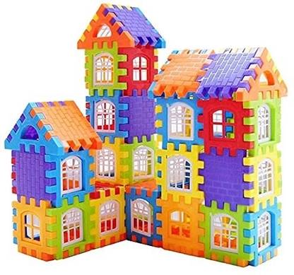 PopPlop My Happy House 52 Pcs Toy Building Blocks For Kids/Toddlers/Toys For Kids