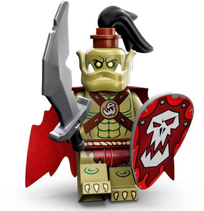 LEGO Collectable Minifigures Series 24 - Orc with Stand and Accessories 71037, Multic